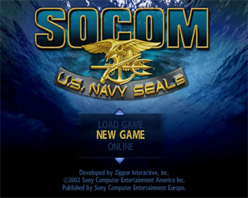 SOCOM: U.S. Navy SEALs - Screenshot - Game Title Image