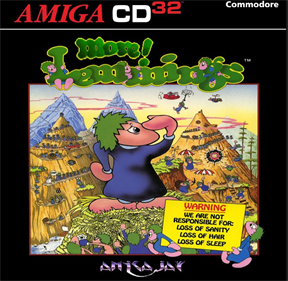 More! Lemmings - Fanart - Box - Front Image