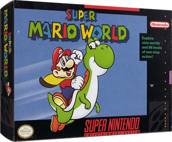 Super Mario World - Box - 3D Image