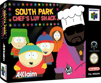 South Park: Chef's Luv Shack - Box - 3D Image