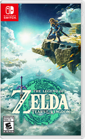The Legend of Zelda: Tears of the Kingdom - Box - Front - Reconstructed Image