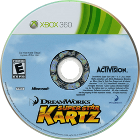 DreamWorks Super Star Kartz - Disc Image