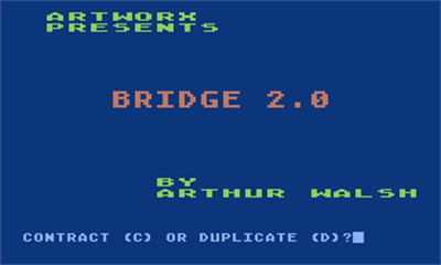 Bridge 2.0 - Screenshot - Game Title Image