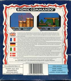 Bionic Commando - Box - Back Image