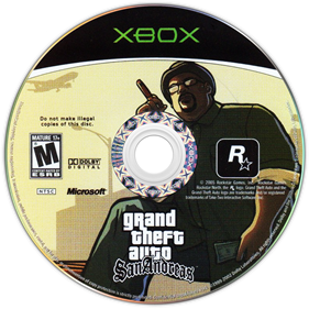 Grand Theft Auto: San Andreas - Disc Image