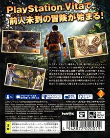Uncharted: Golden Abyss - Box - Back Image