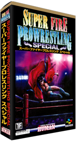 Super Fire Pro Wrestling Special - Box - 3D Image