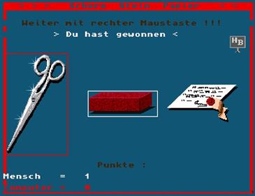 Schere Stein Papier - Screenshot - Gameplay Image