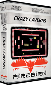 Crazy Caverns - Box - 3D Image