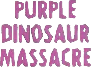 Purple Dinosaur Massacre - Clear Logo Image