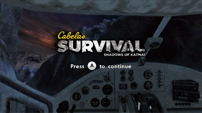 Cabela's Survival: Shadows of Katmai - Screenshot - Game Title Image