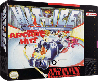 Hit the Ice: VHL: The Official Video Hockey League - Box - 3D Image