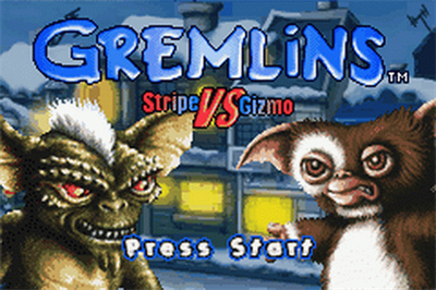 Gremlins: Stripe vs. Gizmo - Screenshot - Game Title Image