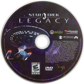 Star Trek: Legacy - Disc Image