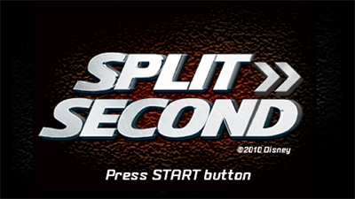 Split/Second - Screenshot - Game Title Image