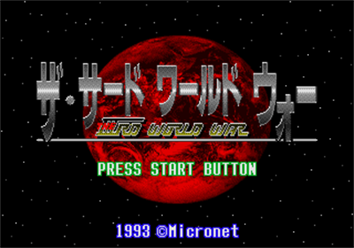 Third World War - Screenshot - Game Title Image