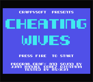 Cheating Wives - Screenshot - Game Title Image