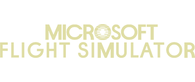 Microsoft Flight Simulator (v1.0) - Clear Logo Image