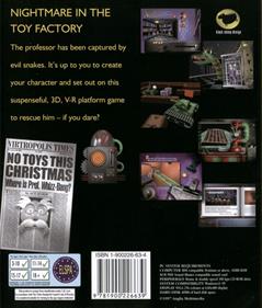 Nightmare in the Toy Factory - Box - Back Image