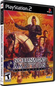 Nobunaga's Ambition: Rise to Power - Box - 3D Image