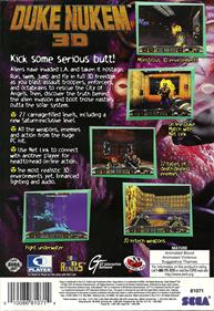 Duke Nukem 3D - Box - Back Image