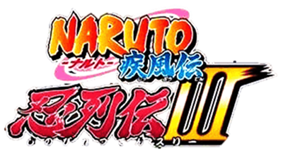Naruto Shippuu Den: Shinobi Retsuden III - Clear Logo Image