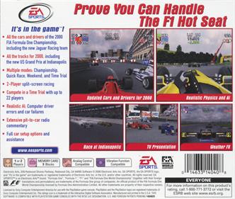 F1 2000 - Box - Back Image