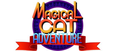 Magical Cat Adventure - Clear Logo Image