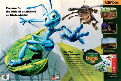 A Bug's Life - Advertisement Flyer - Front Image