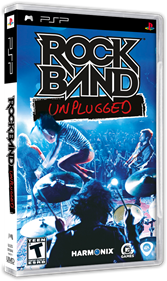 Rock Band Unplugged - Box - 3D Image