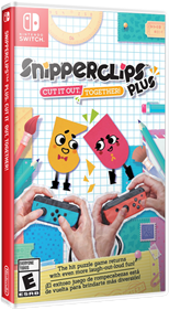Snipperclips Plus: Cut It Out, Together! - Box - 3D Image