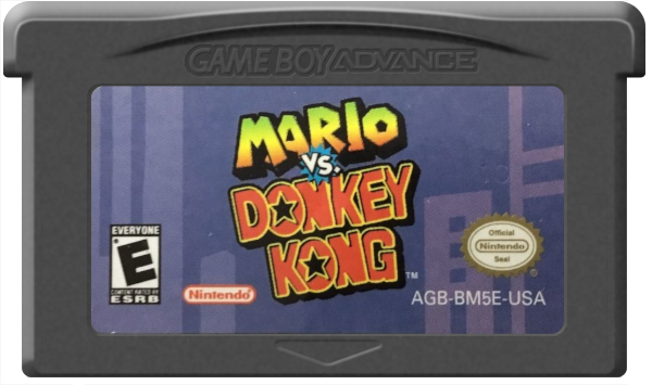 Game Boy Advance Mario VS Donkey Kong box