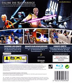 Star Wars: The Clone Wars: Republic Heroes - Box - Back Image