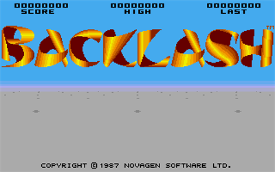 Backlash - Screenshot - Game Title Image