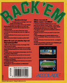 Rack 'Em - Box - Back Image