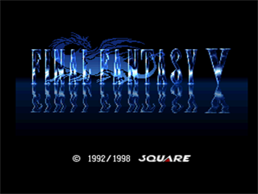 Final Fantasy V - Screenshot - Game Title Image