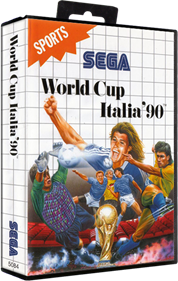 World Cup Italia '90 - Box - 3D Image