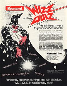 Wizz Quiz - Advertisement Flyer - Front Image
