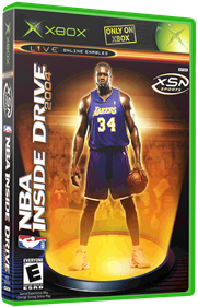 NBA Inside Drive 2004 - Box - 3D Image