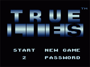True Lies - Screenshot - Game Title Image