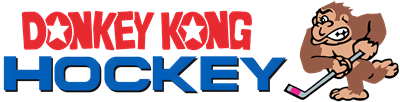 Donkey Kong Hockey - Clear Logo Image