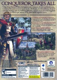 Heritage of Kings: The Settlers - Box - Back Image