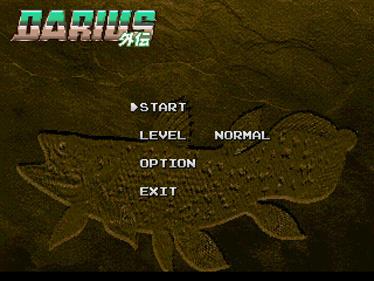 Darius Gaiden - Screenshot - Game Title Image