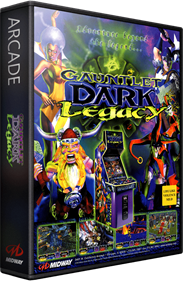 Gauntlet: Dark Legacy - Box - 3D Image