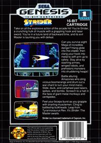 Strider - Box - Back Image