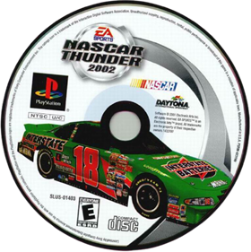 NASCAR Thunder 2002 - Disc Image