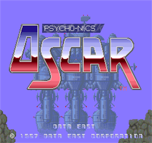 Psycho-Nics Oscar - Screenshot - Game Title Image