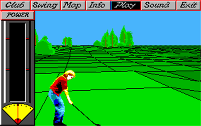 Greg Norman's Shark Attack!: The Ultimate Golf Simulator - Screenshot - Gameplay Image