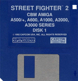 Street Fighter II: The World Warrior - Disc Image