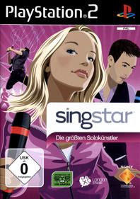 SingStar: Die größten Solokünstler - Box - Front Image